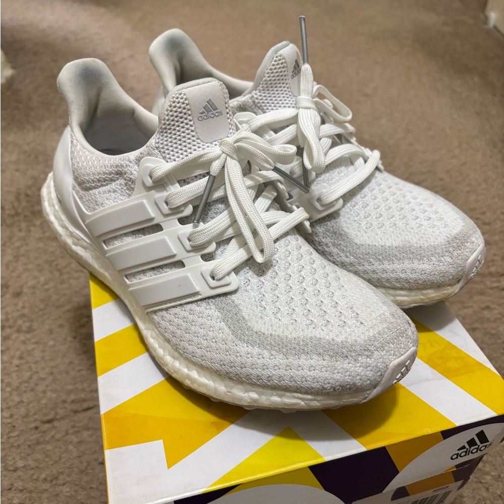 Adidas Ultra Boost White Sneakers size 6 1/2